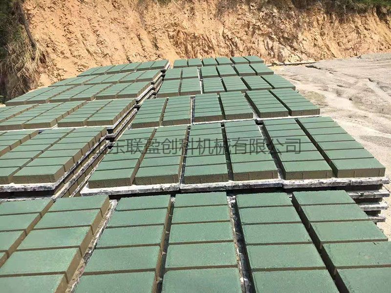 市政工程路面磚生產線 全自動路面彩磚機 人行道花磚機